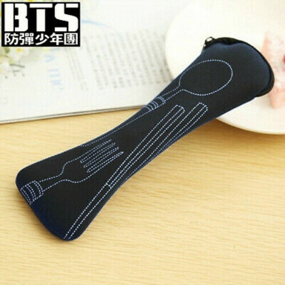 Kpop BTS Chopsticks Stainless Steel - Picture 2 of 5